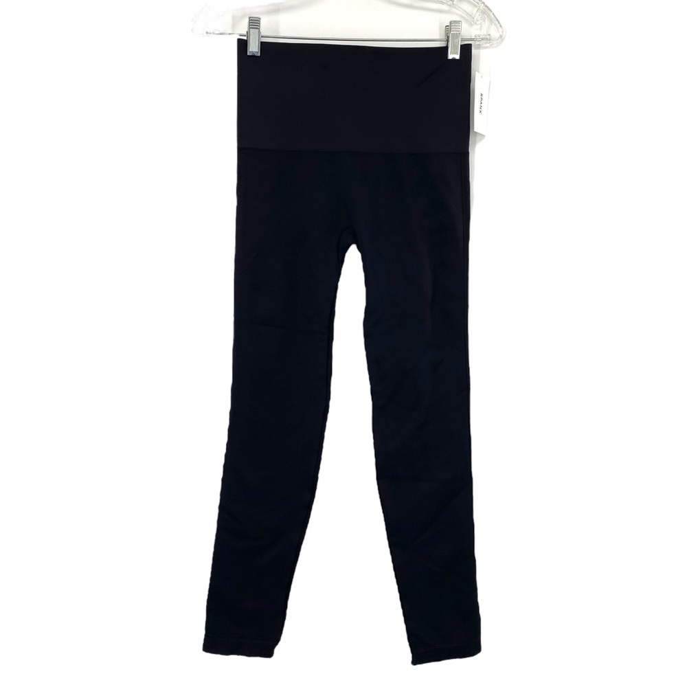 Spanx Ecocare Ankle Leggings in Very Black New